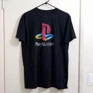 GUC Men's PlayStation Distressed Shirt